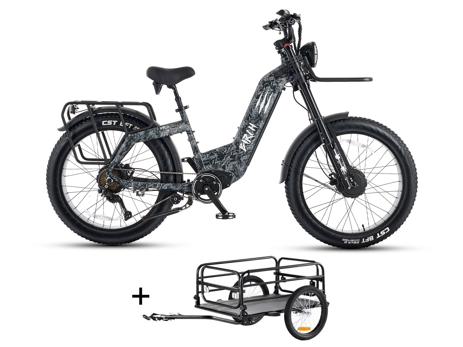 Birch Grolar AWD Hunting Cargo Trailer Set