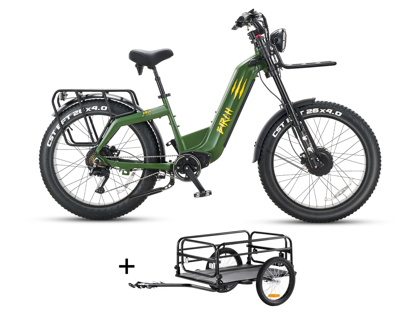 Birch Grolar AWD Hunting Cargo Trailer Set