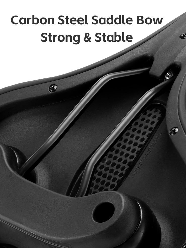 ROCKBROS Comfort Shock Absorption Bike Saddle Soft Wide Seat for Men Women