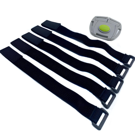 Nylon Elastic Bandage Belt Buckle