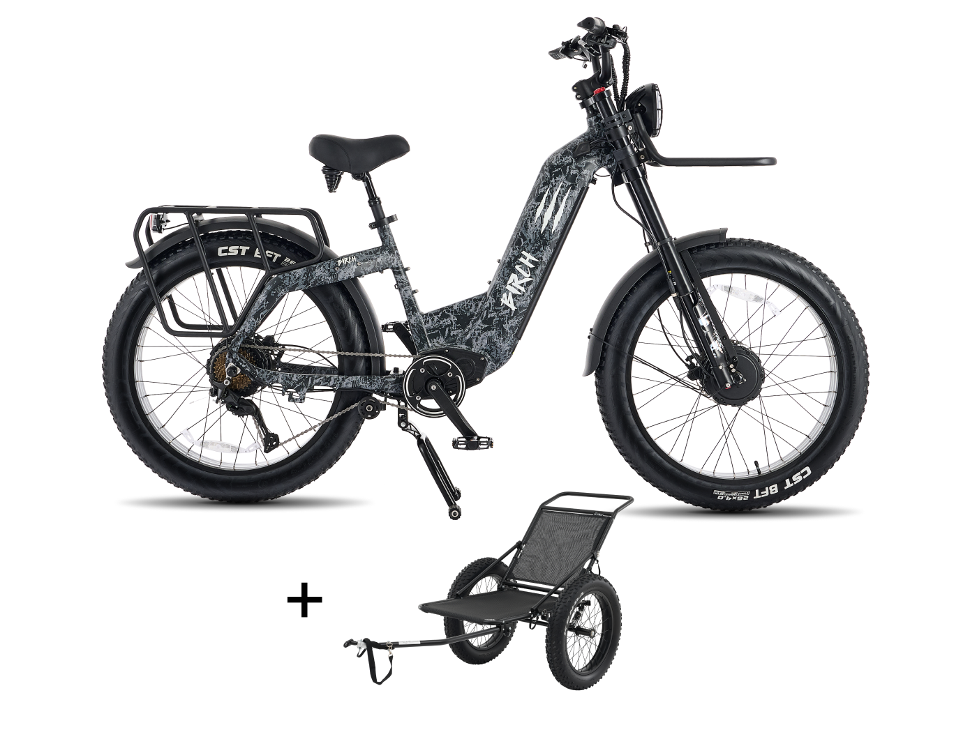 Birch Grolar AWD Hunting Electric Fat Tire Bike
