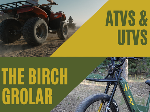 eBikes vs. ATVs and UTVs: Which One is Right for Your Adventures?