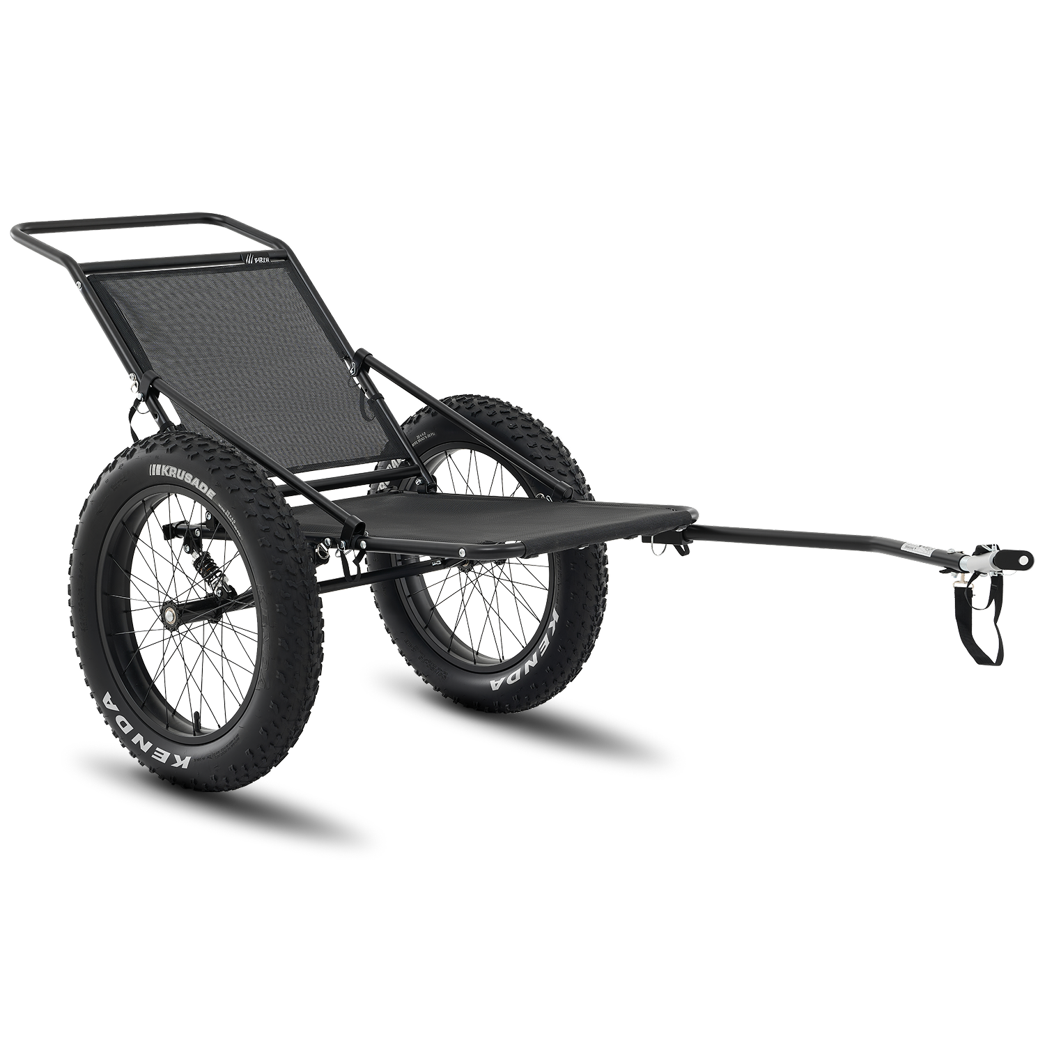Birch Fat Tire Folding eBike Cargo Trailer for Hunting