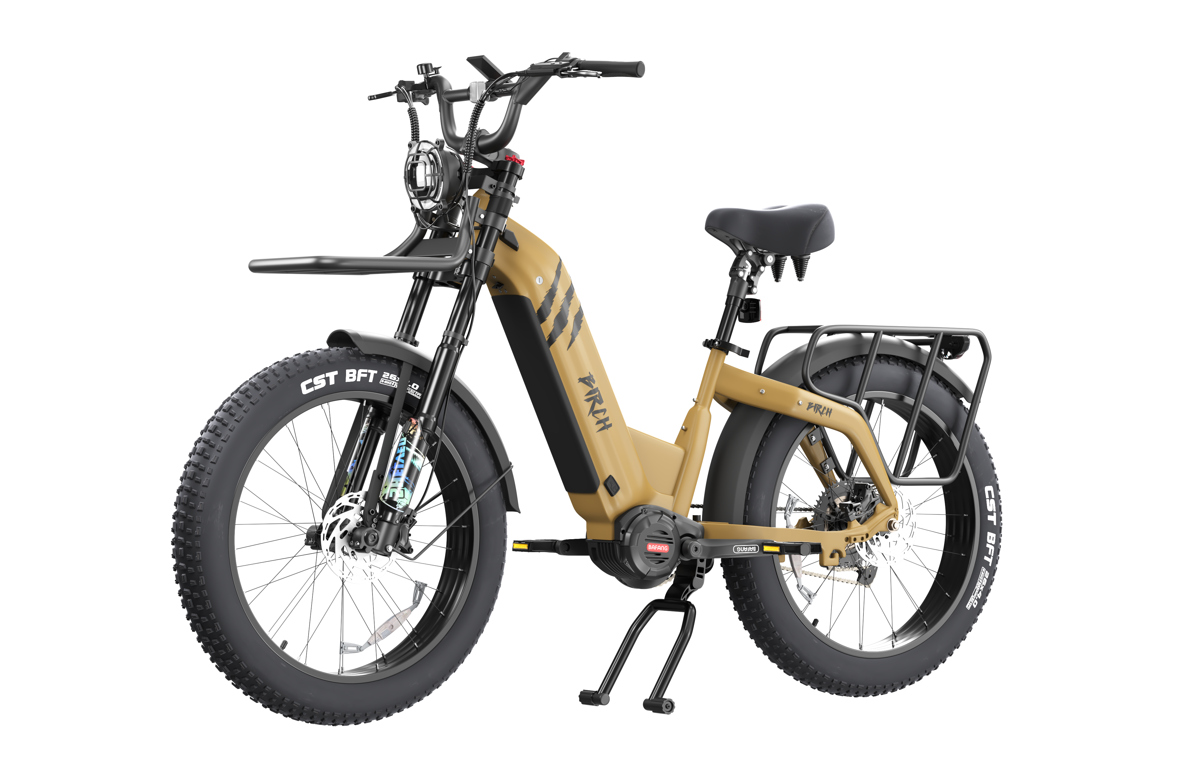 electric bicycle mid drive Birch Direwolf 1000W Mid-Drive Electric Hunting Bike