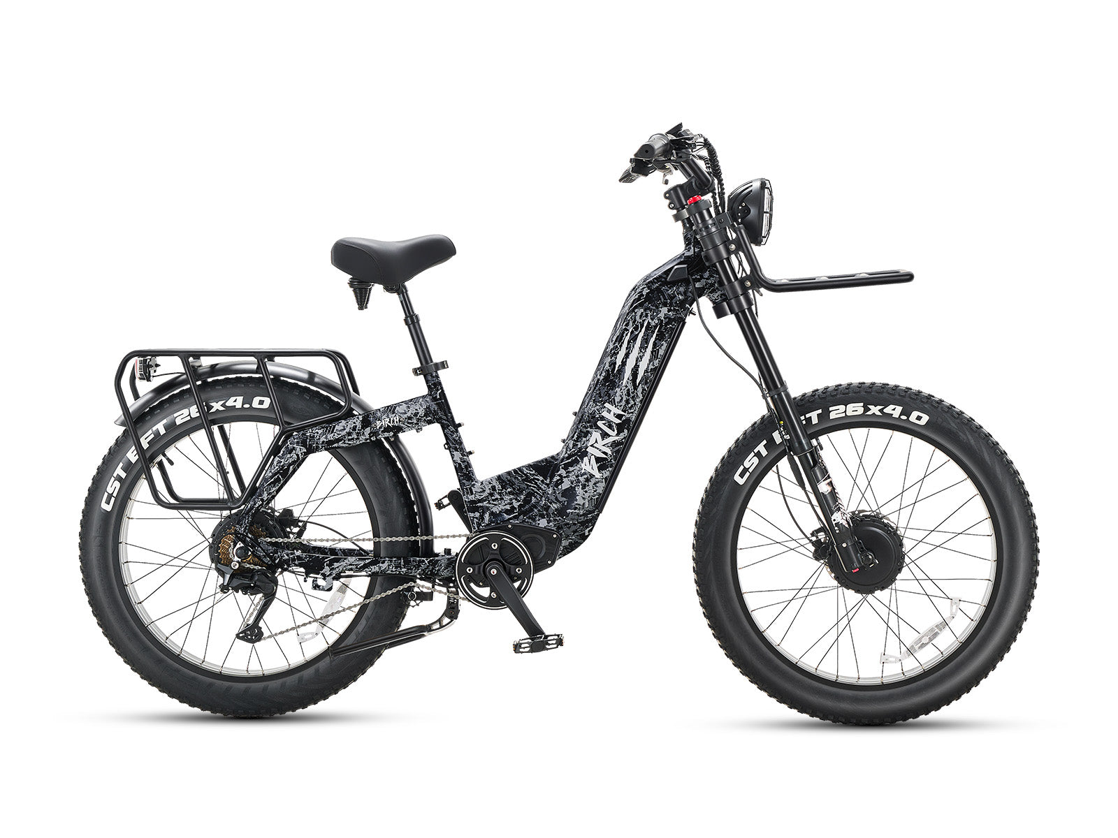 Birch Grolar AWD 750W Dual Motor Hunting Electric Fat Tire Bike 2 Year Warranty