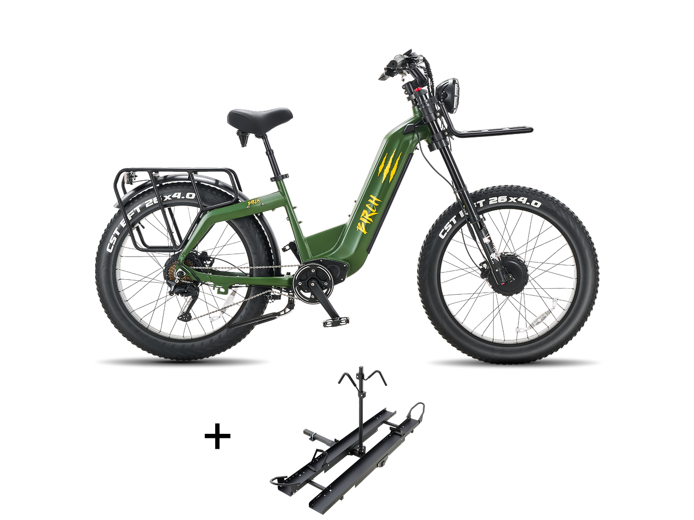 Birch Grolar AWD Hunting eBike Rack Set