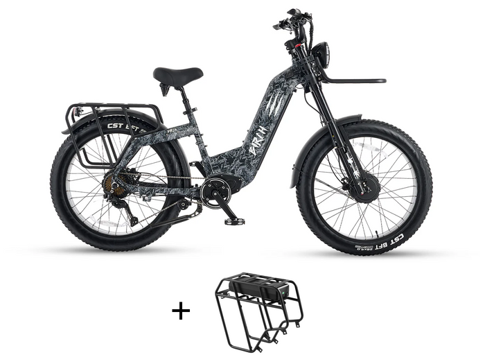 Birch Grolar AWD Rear Rack eBike Battery Pack Set