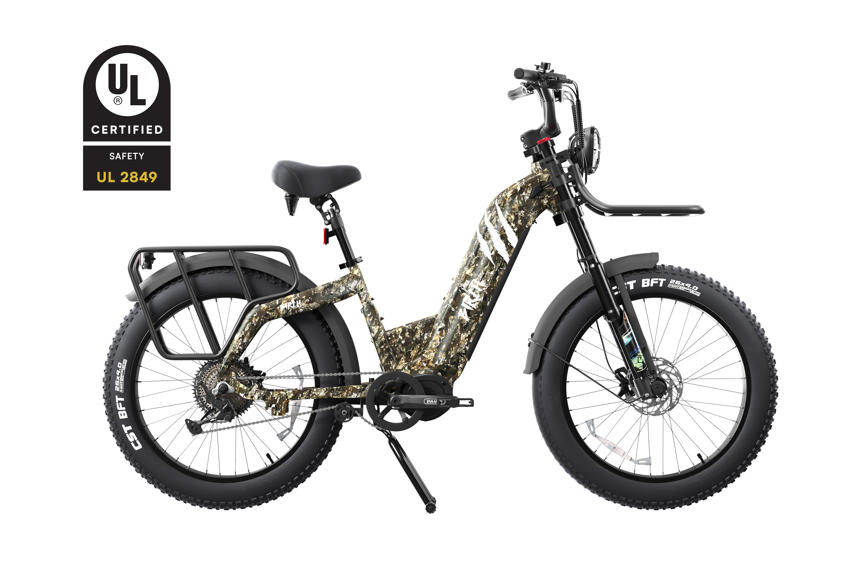 Birch Direwolf Mid-drive Hunting Electric Fat Tire Bike