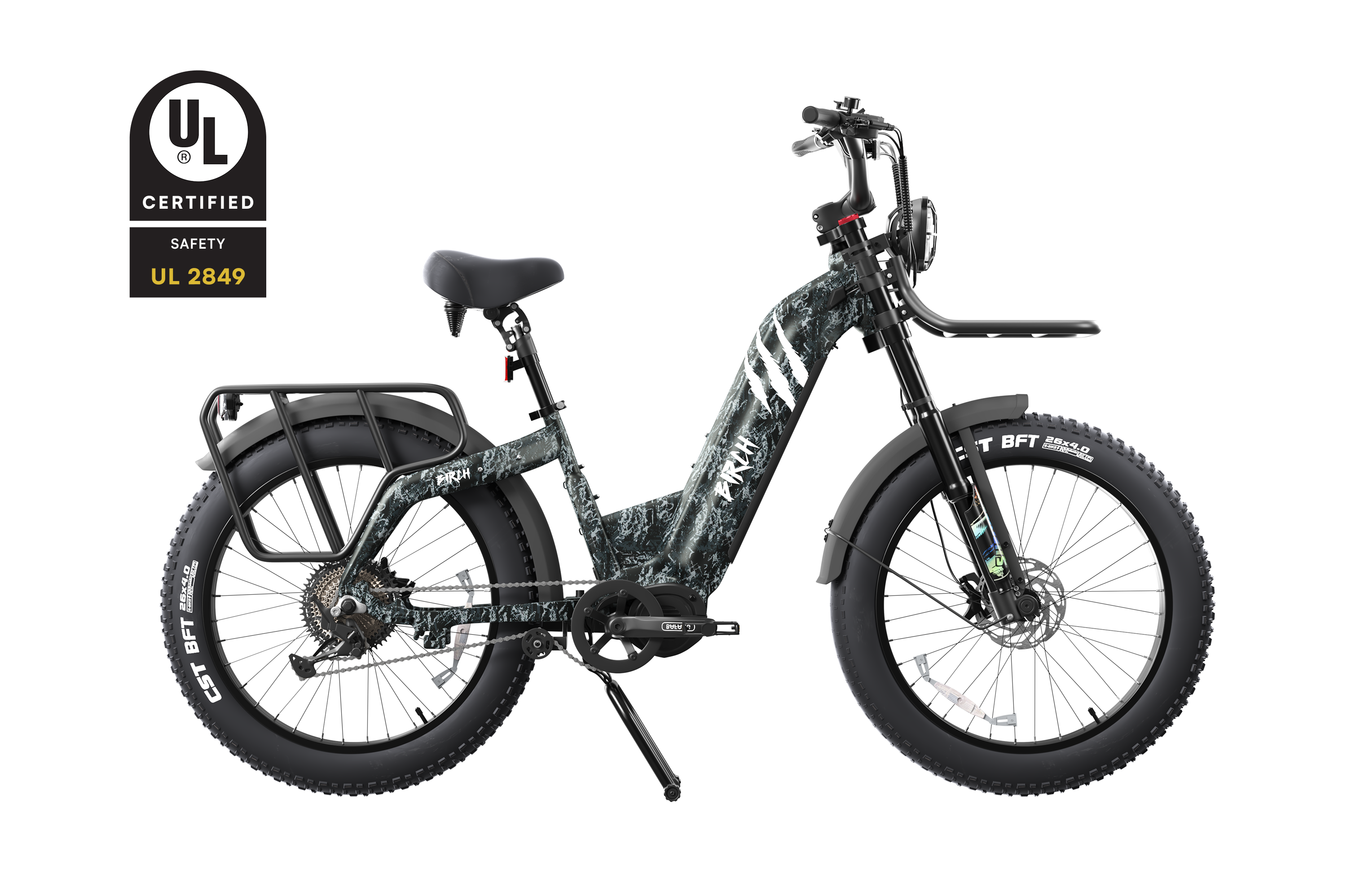 Birch Direwolf Mid-drive Hunting Electric Fat Tire Bike